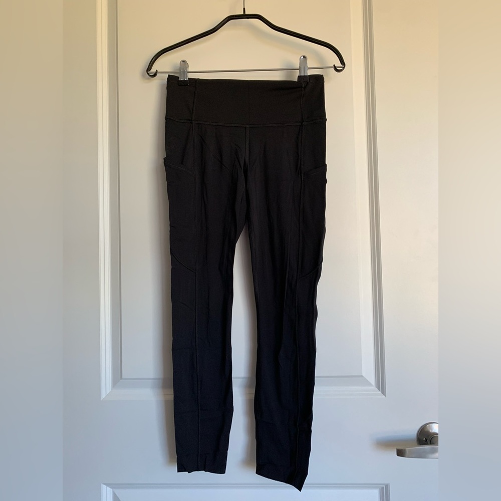 Lululemon Fast & Free 7/8 Tight II *Non-Reflective Nulux 25" in Black